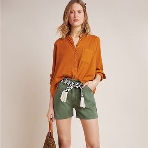 NWT Lee Ultra-Rise Herringbone Carpenter Shorts